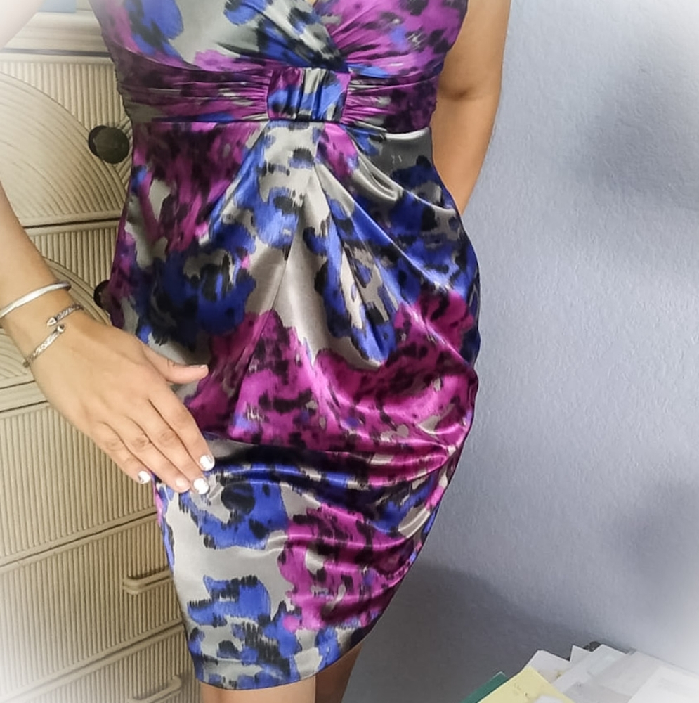 Jewel Tones Jones New York Cocktail Dress Size 6